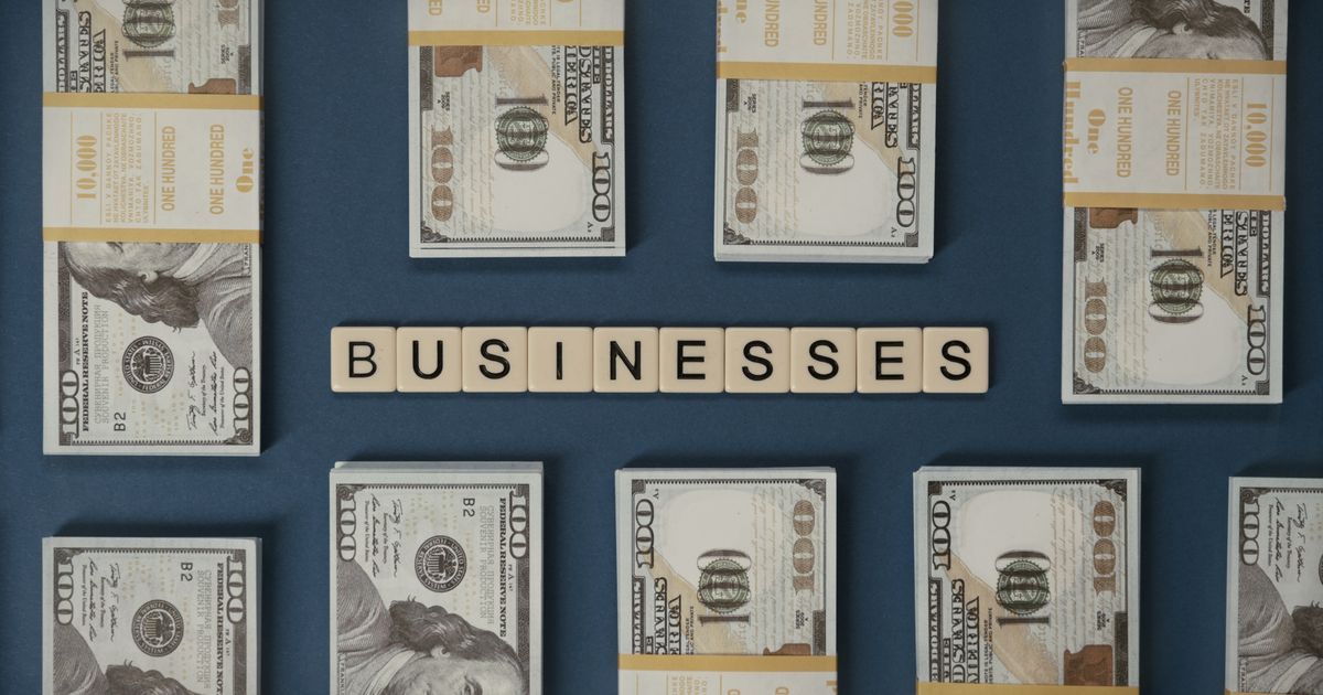 Self-employed person reviewing business finances and tax documents